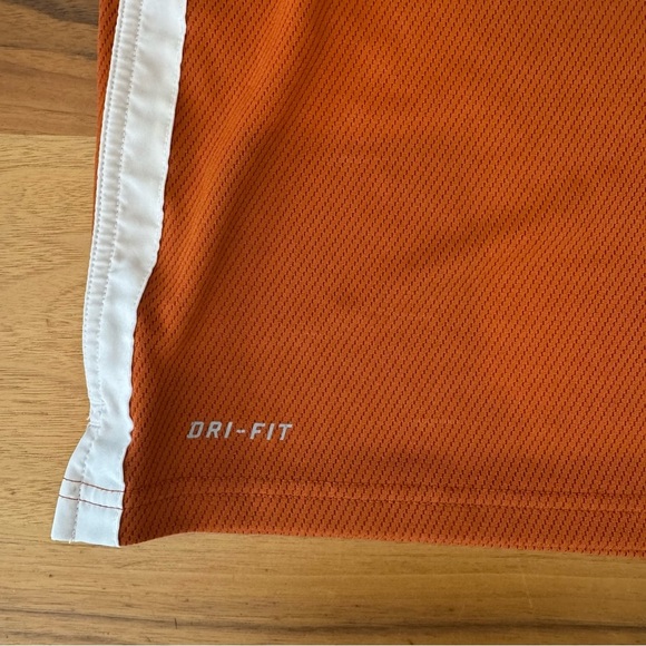Nike Dri Fit Men’s UT University of Texas Longhorn Orange Polo Sz. Medium - Picture 4 of 6